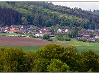 Brockhausen  Blick über das Hönnetal auf Hemer-Brockhausen