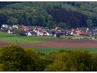 Brockhausen  Blick über das Hönnetal auf Hemer-Brockhausen